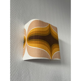 Wall lampshade Rex - mid-century fabric