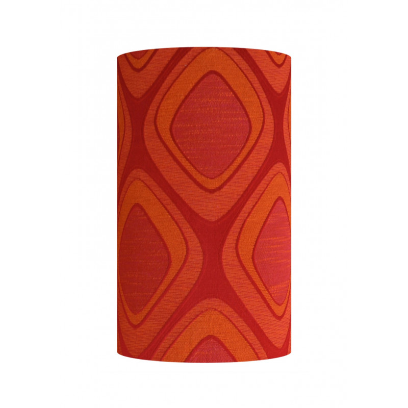 Lampshade Amulette H60 D35cm - 70s fabric