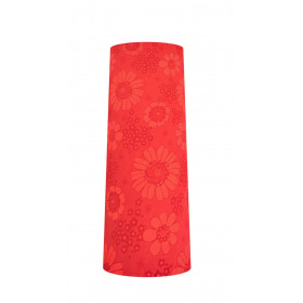 Lampshade Aster red H80 D30 d25cm -...
