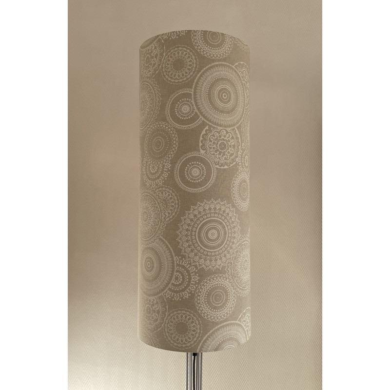 Lampshade Rosace white H75cm D30cm