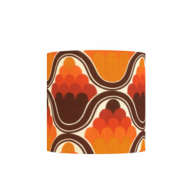 Abat-jour Ice cream H33 D33 - tissu 70s