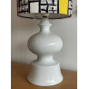 Lampe de meuble Pantone - abat-jour tissu vintage