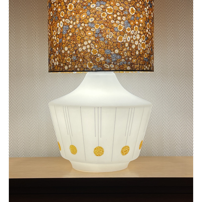 Desklamp Klimt Galet - white opalin glass