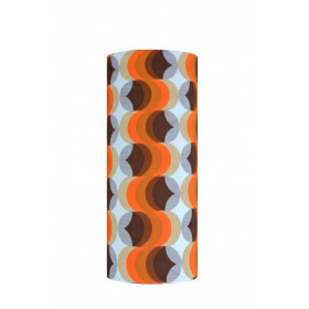 Abat-jour Bat H75 D30 - tissu vintage