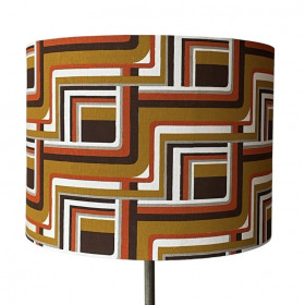 Lampshade Jenga moutarde H30 D40cm -...