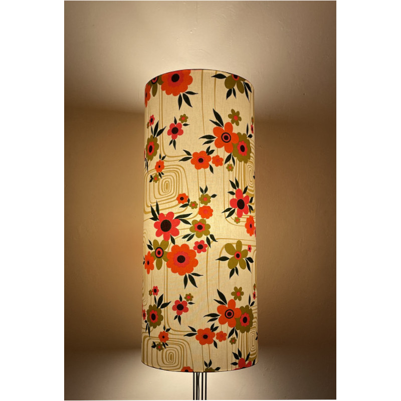 Lampshade Cantuta H75cm D30cm - vintage fabric