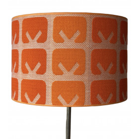 Lampshade Atari H27 D40 - vintage fabric