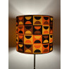 Lampshade Moma H38cm D40cm - vintage 70s fabric