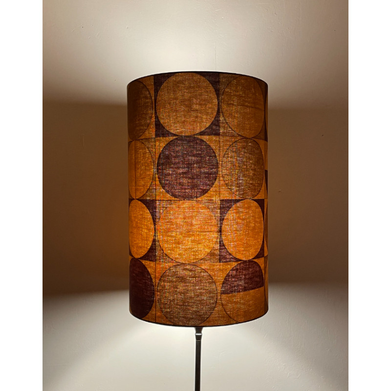 Lampshade Compas H60 d35cm - vintage fabric