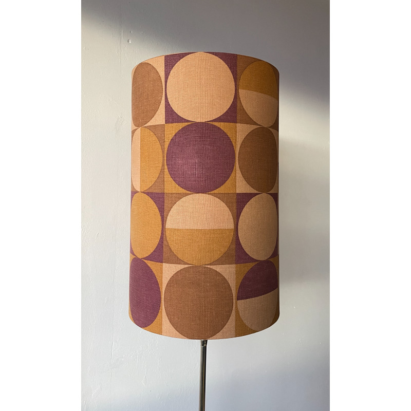 Lampshade Compas H60 d35cm - vintage fabric