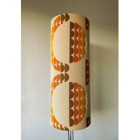 Abat-jour Galaxie H70 D28 - tissu 70s