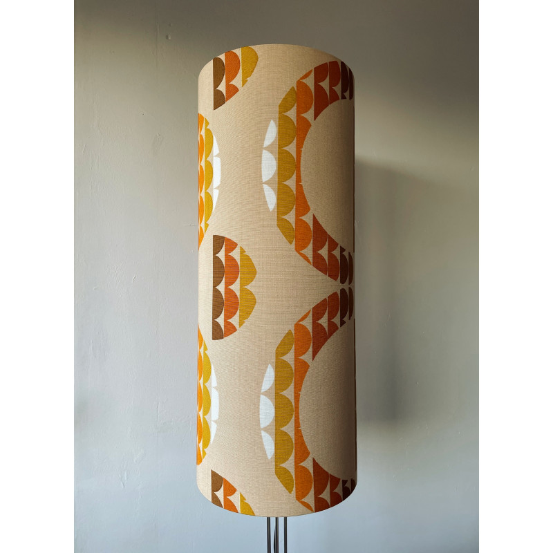 Lampshade Galaxie H70 D28cm - 70s fabric