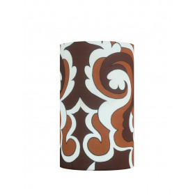 Lampshade charlemagne H40cm D25cm - mid century fabric
