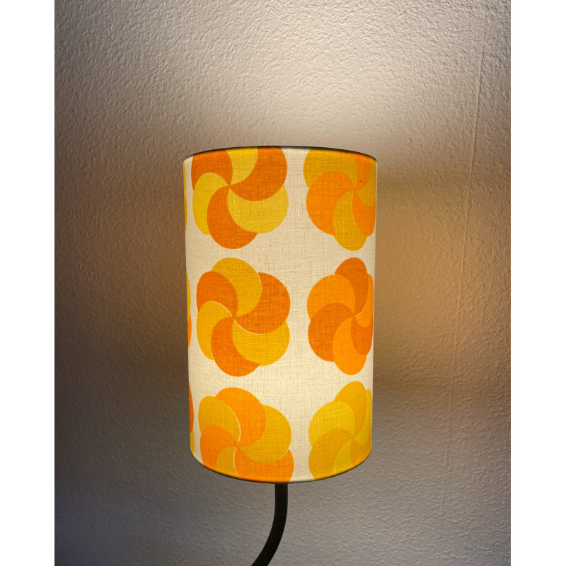 Lampshade Guinguette H24 D16cm - vintage fabric