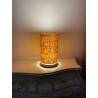 Lamp'angel Automne H35cm D20cm - mid-century fabric style