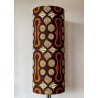 Lampshade Togo H75 D30cm - vintage 70s fabric