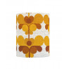 Lampshade Pascua yellow H45 D35 - vintage fabric
