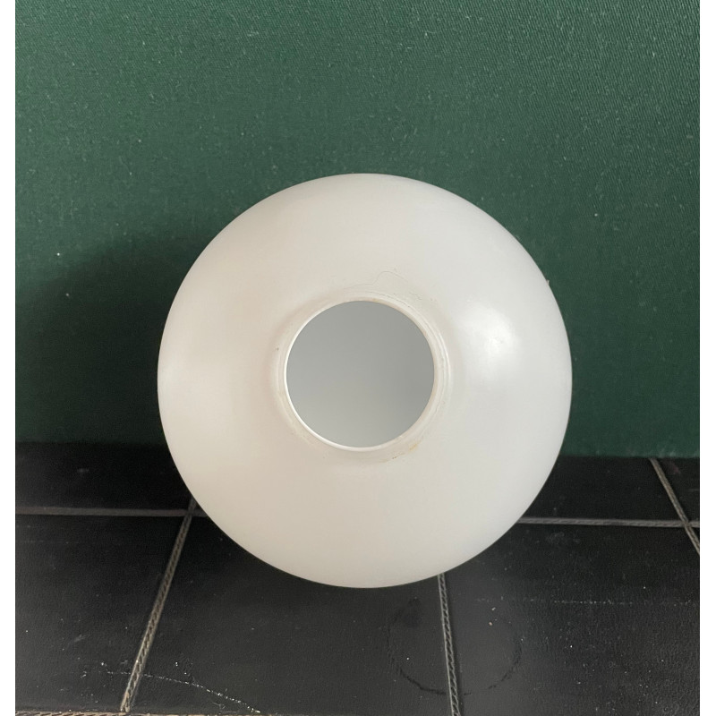 Globe opaline blanc mat Diam. 14,5cm - Ouv. 4cm