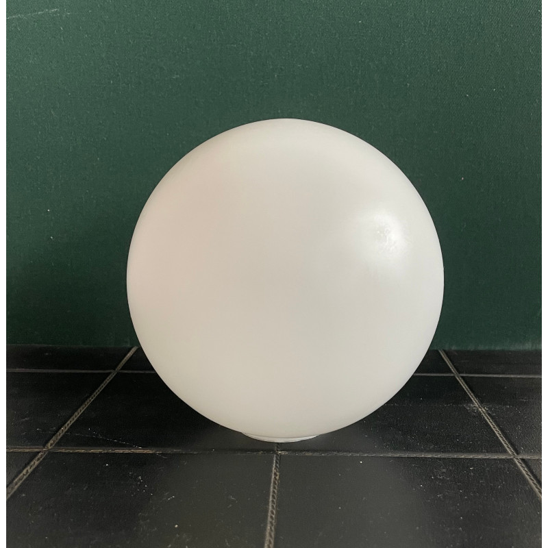 Globe opaline blanc mat Diam. 14,5cm - Ouv. 4cm