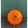 Glass Fugue orange opalin  H14cm - Ouv. 3,6cm