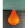 Fugue opaline orange H14cm - Ouv. 3,6cm