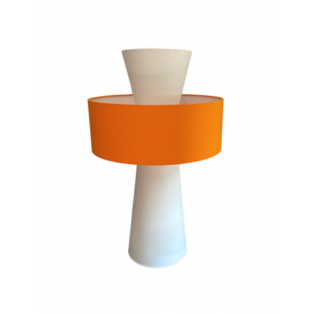 Abat-jour Et Lampe Cône En Velours Multicolore – Bonite Pour Boeme Design