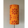 Lampshade orange Crush H50 D25cm - mid-century fabric