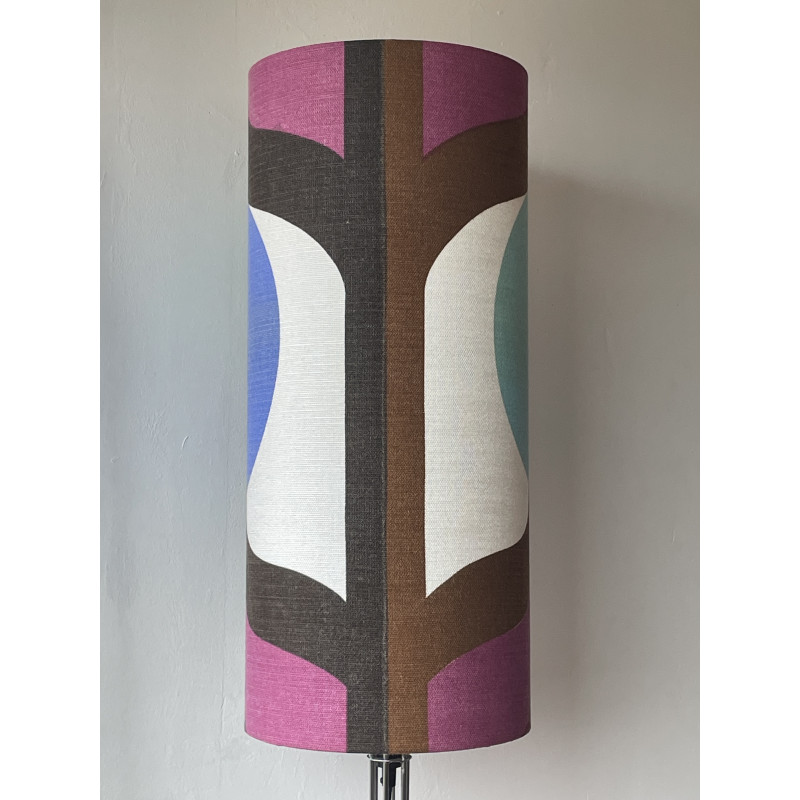 Lampshade Stratos H75 D30cm - mid-century fabric