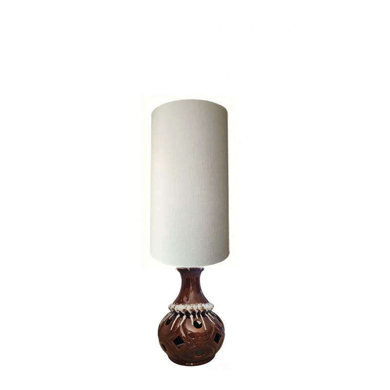 Lampshade light white H60cm D33cm