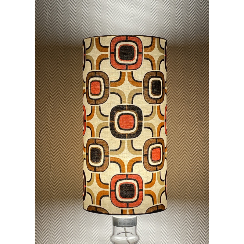 Lampshade Kansas H40 D20 - mid-century fabric