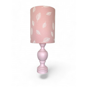 Lampe de chevet Plume rose