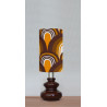 Lampshade Trombone H30 D16cm - vintage fabric