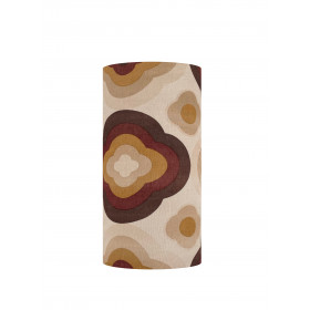 Abat-jour Chakra H50 D25 - tissu vintage
