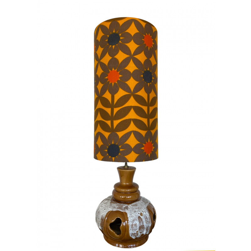 DeskLamp Daisy - brown ceramic base