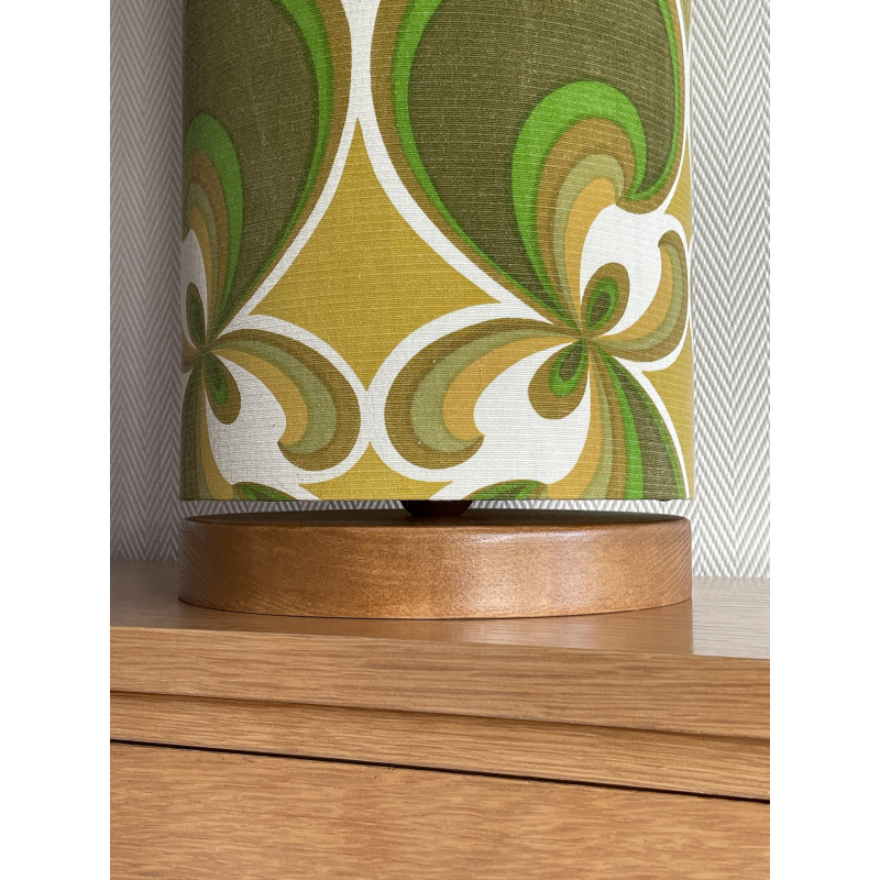 Lamp'angel Tilia H50 D20cm - mid-century fabric