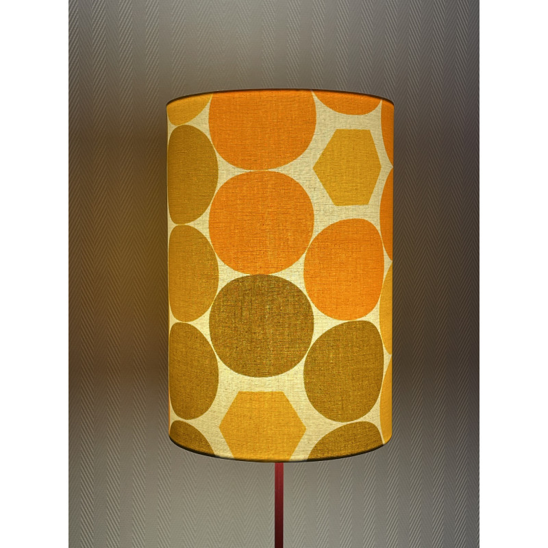 Lampshade Tipois H30 D20cm - vintage fabric