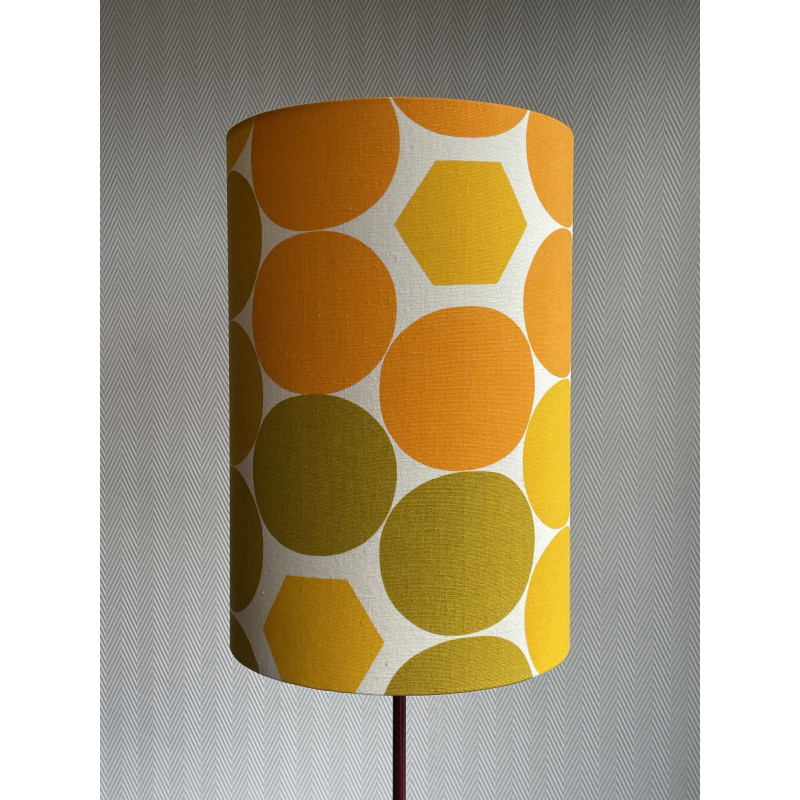 Lampshade Tipois H30 D20cm - vintage fabric