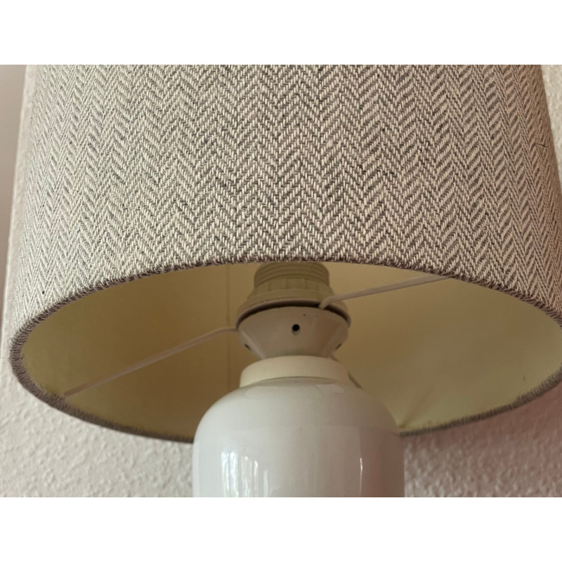 Lampshade grey rafter H18 D26cm