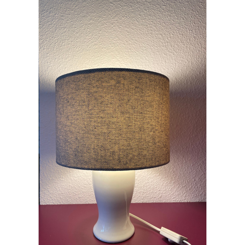 Lampshade grey rafter H18 D26cm