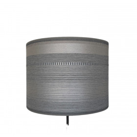Lampshade grey modern H30 D40cm