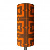 Lampshade Alba H80 D35cm - mid-century fabric