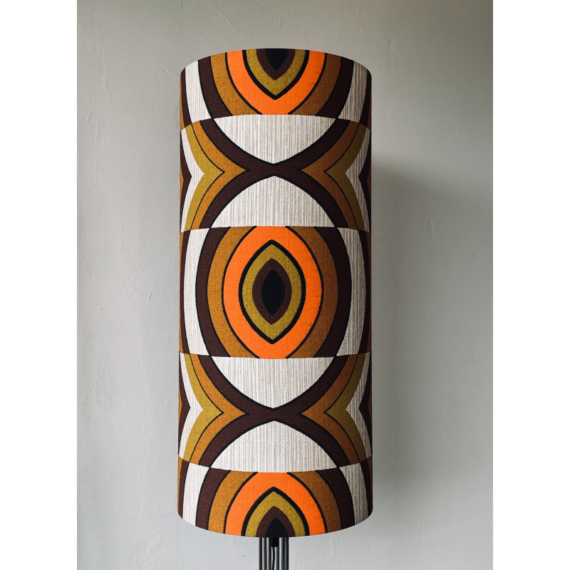 Lampshade Parly H62 D28cm - mid century fabric