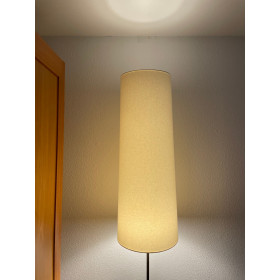 Lampshade light creamy white H80 D30...