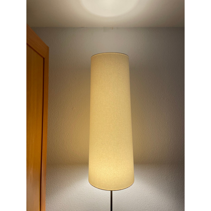 Lampshade light creamy white H80 D30 d25 R10cm