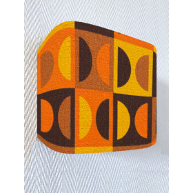 Applique murale rectangle - tissu Moma