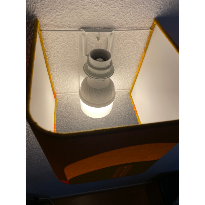 Wall lampshade Percussions fabric
