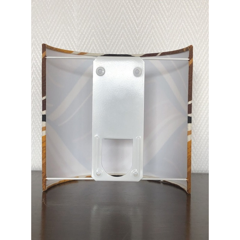 Applique murale demi-rond - tissu Amanite