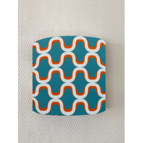 Applique murale demi-rond - tissu...
