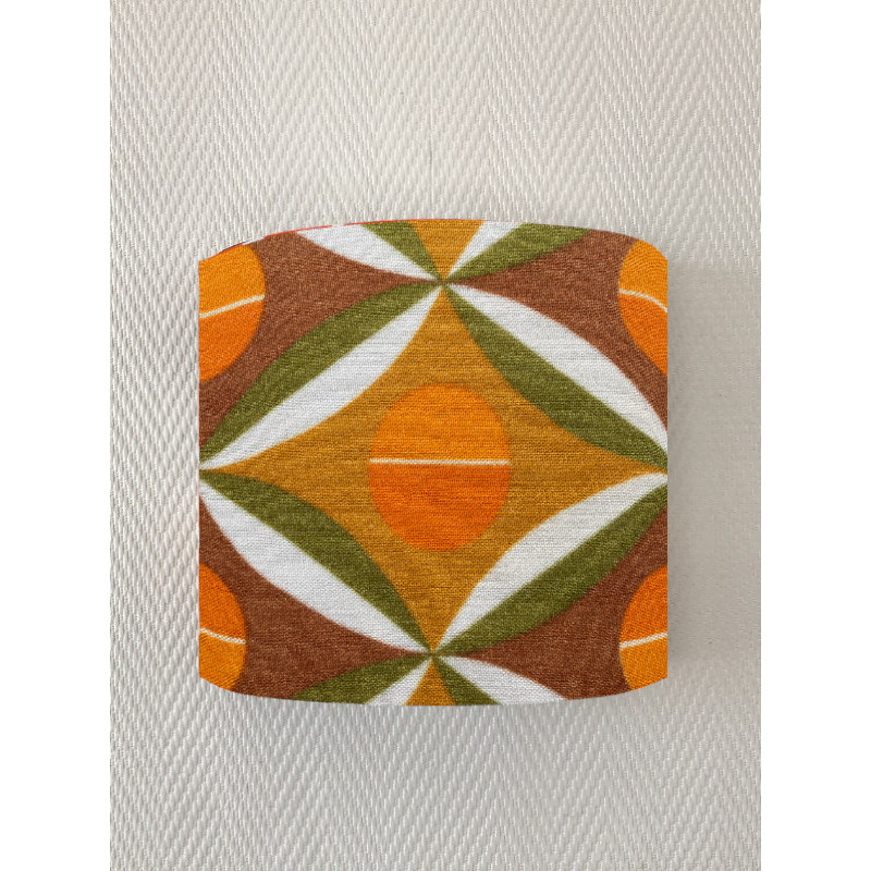 Wall lampshade half-cercle Toronto - mid-century fabric