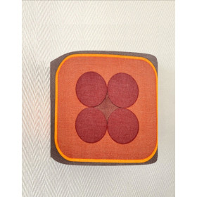 Wall lampshade 4balls - mid-century...